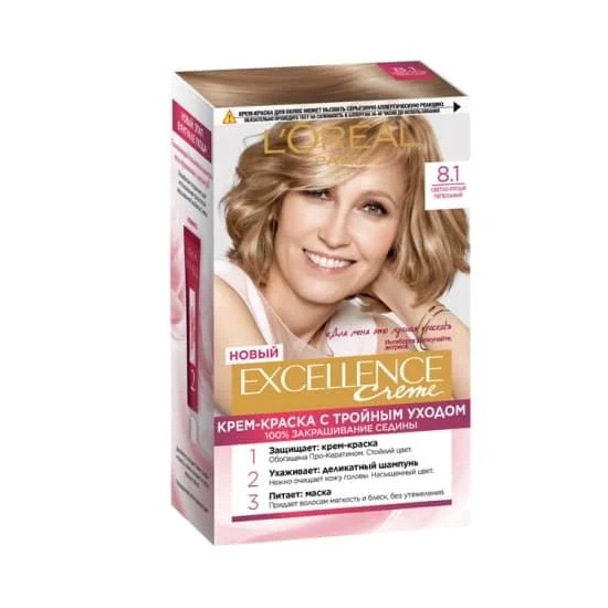 Hundreds of cream-crackers Loreal Excellence Crème  8.1